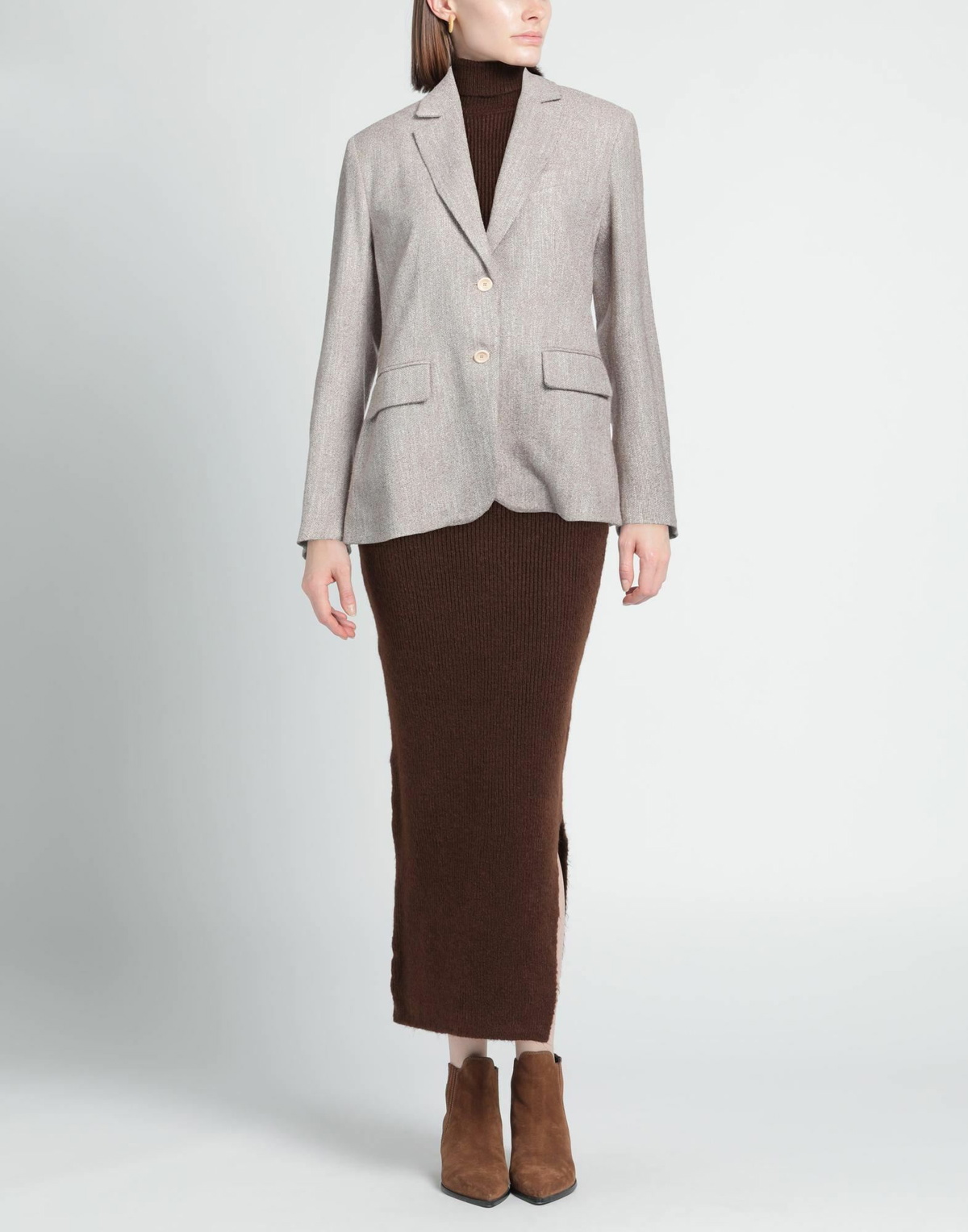 Eleventy Womens Blazer in Beige