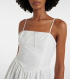 Faithfull Tulla broderie anglaise midi dress