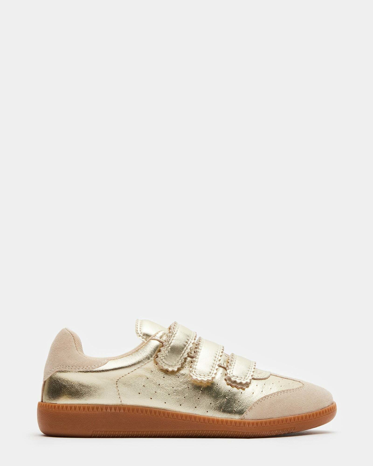Steve Madden Momentum Sneakers in Gold