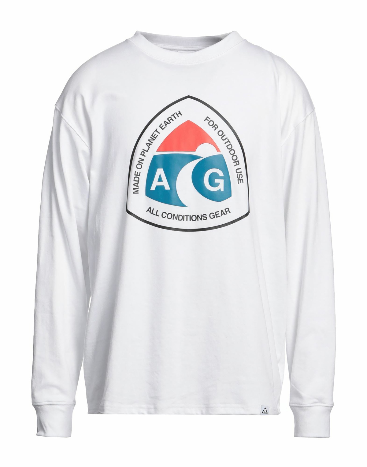 Nike Acg Mens T-shirt in White