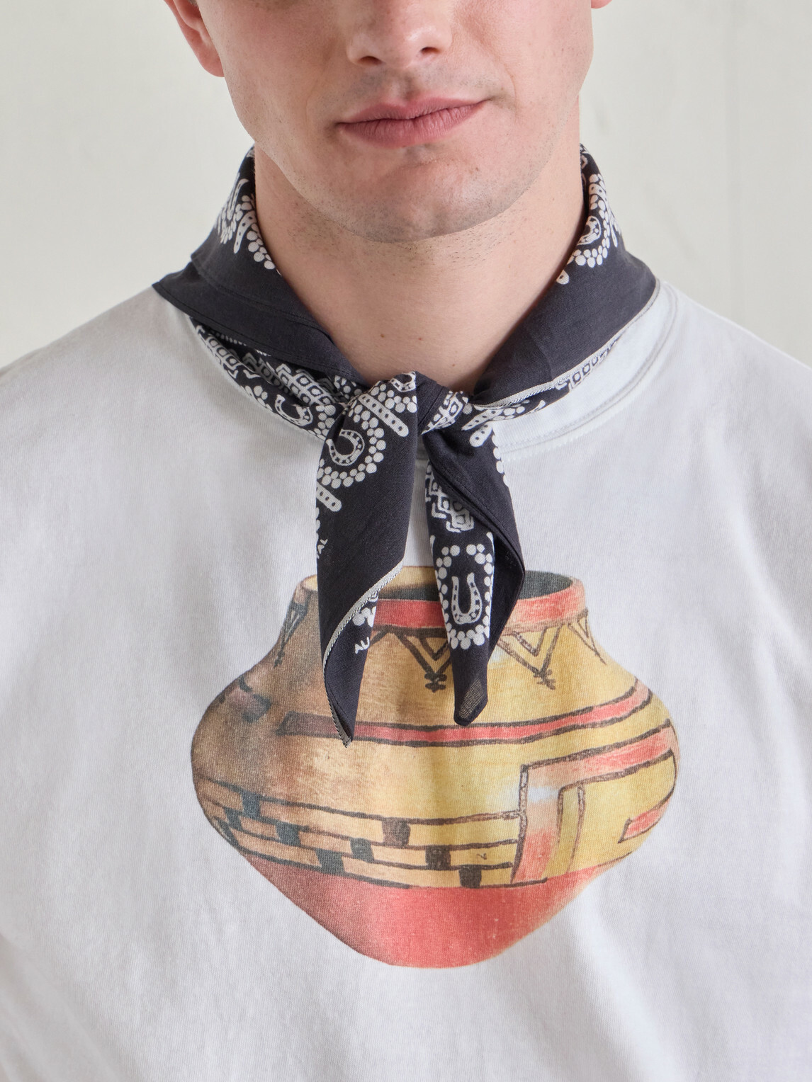 KAPITAL - Fastcolor Selvedge Printed Cotton Scarf