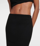 Mônot Mid-rise maxi skirt