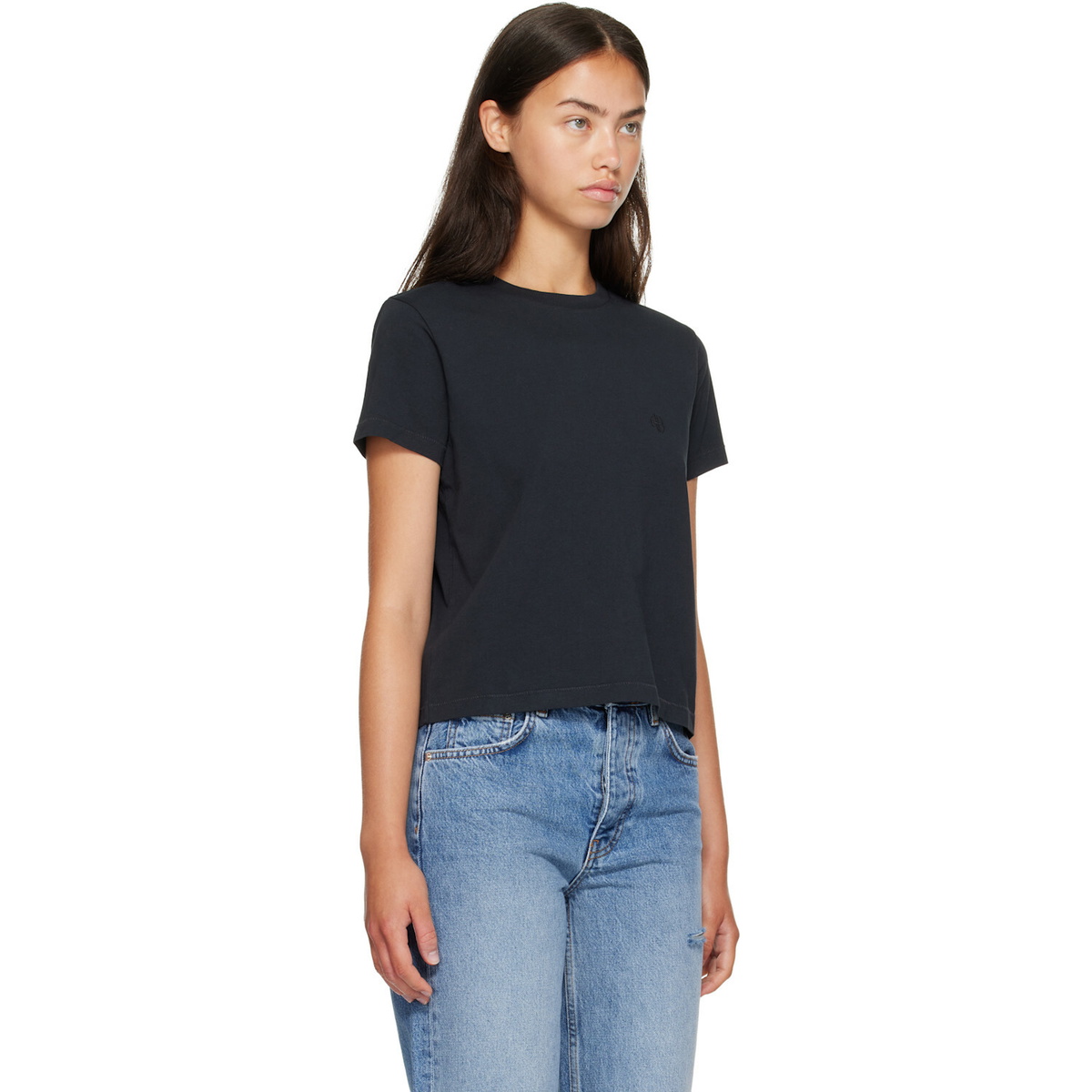 ANINE BING Black Shelley T-shirt