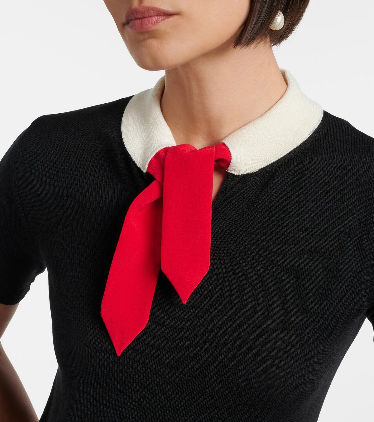 Valentino Maglia VLogo wool-blend sweater