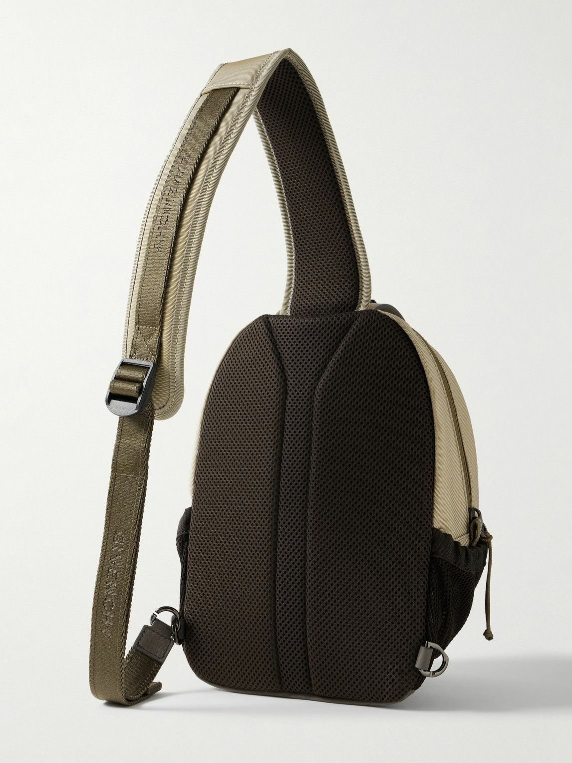 Givenchy - G-Trail Small Nubuck and Canvas Sling Backpack