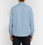 A.P.C. - David Cotton-Chambray Shirt - Blue