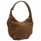 Nothing Written Women's Ht Suede Shoulder Bag in Caramel 