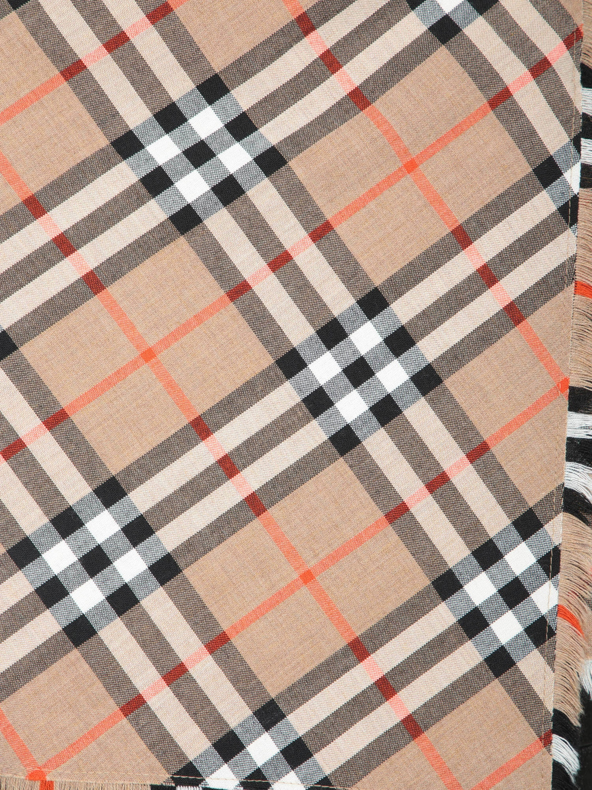 Burberry Check Arch Mini Skirt Beige Burberry