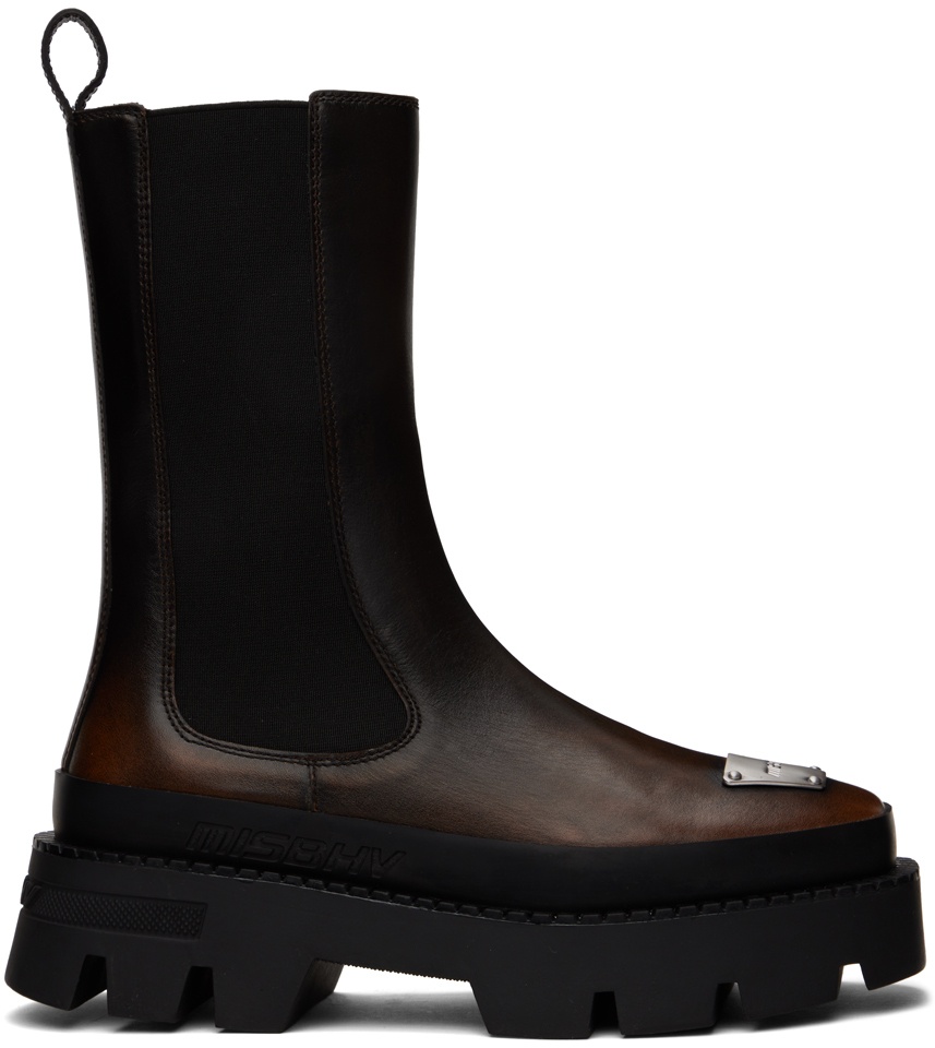 Photo: MISBHV Black & Brown 'The 2000' Chelsea Boots