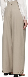 Nanushka Beige Jenci Trousers