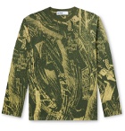AFFIX - Printed Cotton-Jersey T-Shirt - Green
