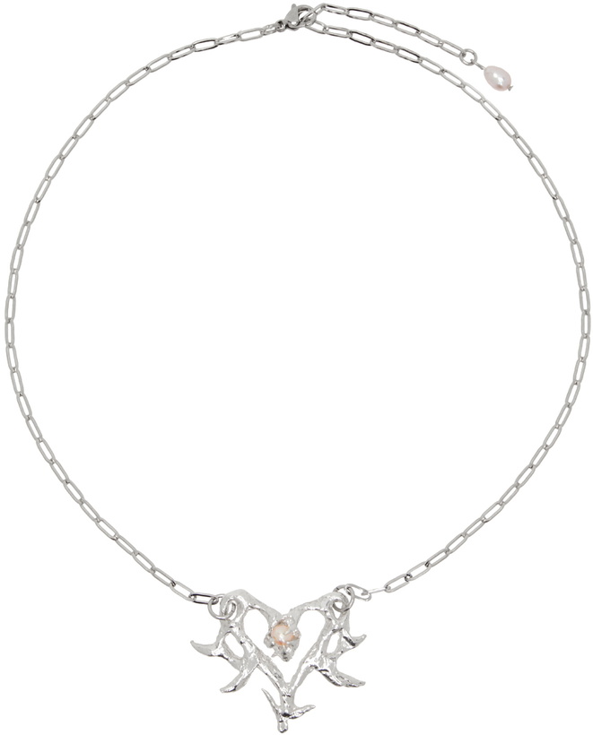 Photo: Harlot Hands Silver Epoque Necklace