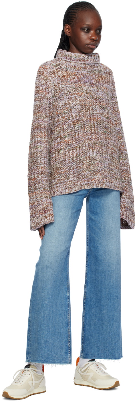 rag & bone Purple Daphne Turtleneck Rag and Bone
