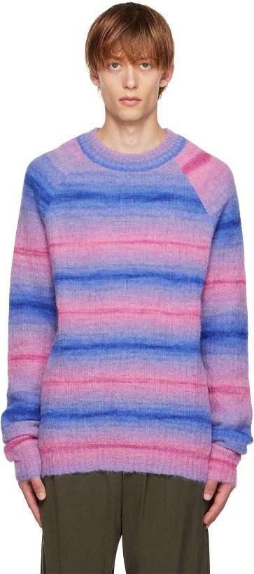 Photo: AGR Pink & Blue Raglan Sweater