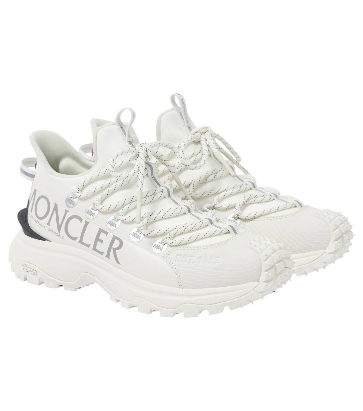 Moncler White Meline Sneakers Moncler