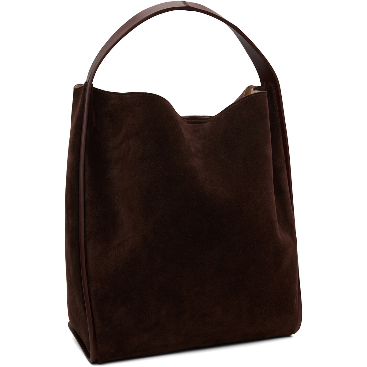 Jil Sander Brown Pivot Tote