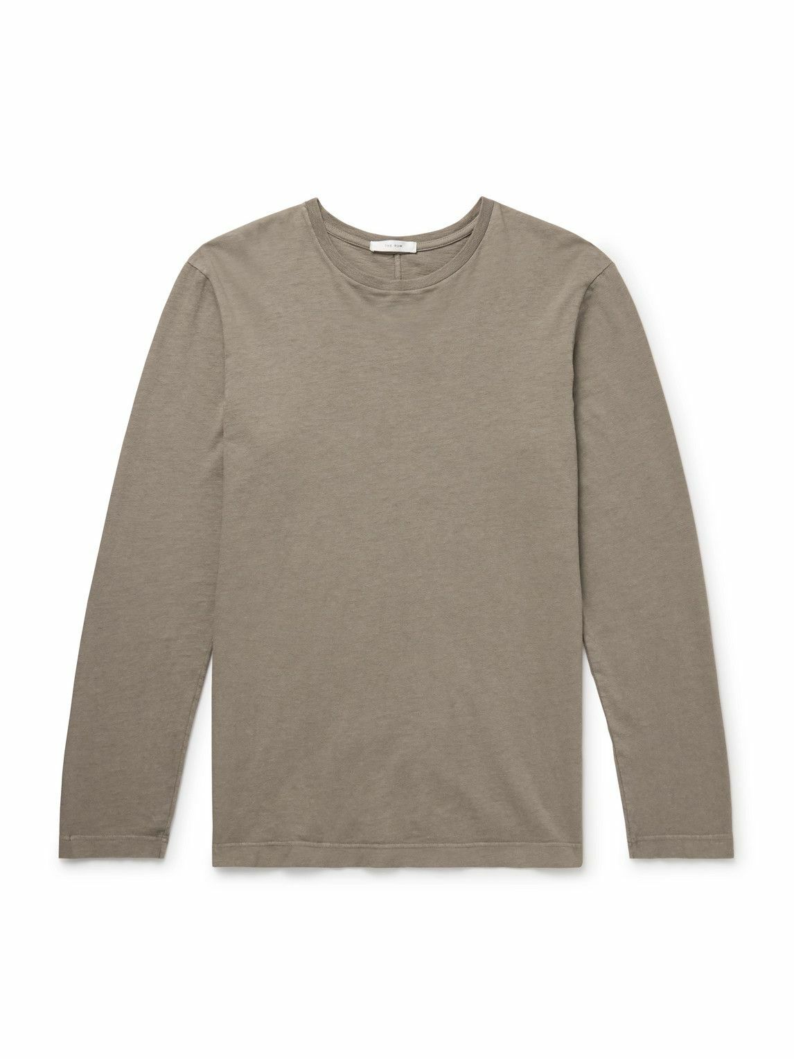 The Row Beige Greto Henley The Row