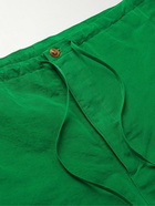 Auralee - Straight-Leg Linen and Cotton-Blend Shorts - Green