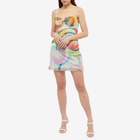 Fiorucci Women's Fruity Balconette Mini Dress in Pink