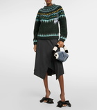 Loewe x Suna Fujita Lemur shearling crossbody bag