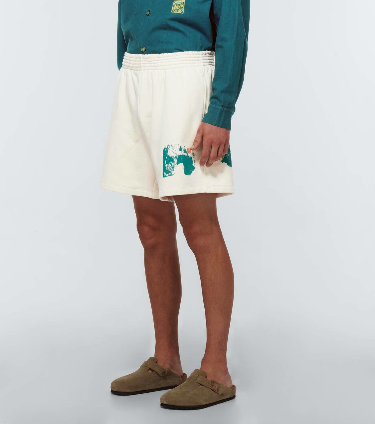 Adish Printed cotton shorts