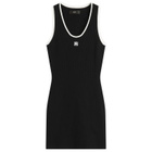 AMIRI Women's MA Mini Dress in Black