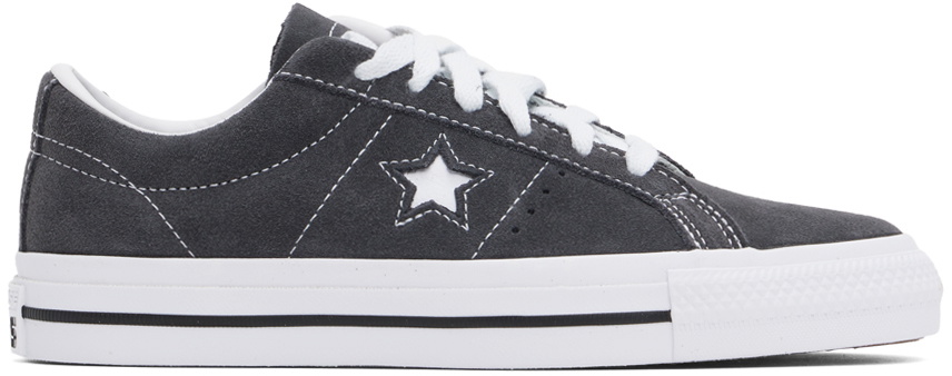 Converse Gray CONS One Star Pro Suede Sneakers