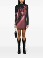 EYTYS Black Rhye Photograph-Print Dress