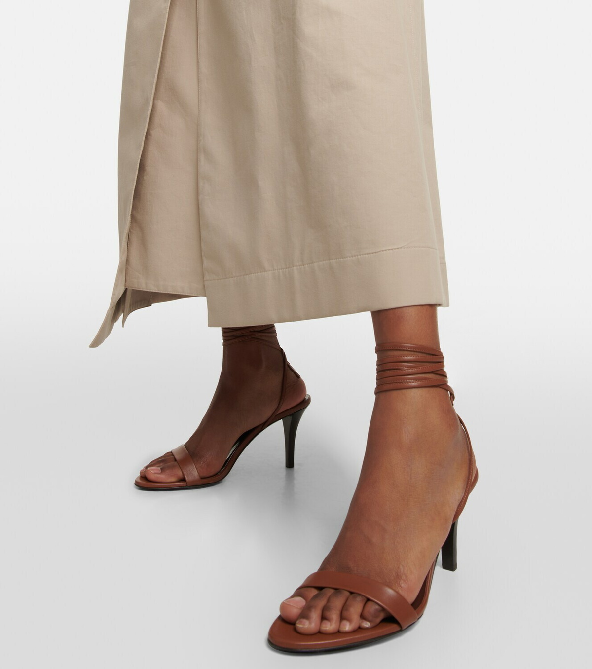 The Row Maud leather sandals The Row