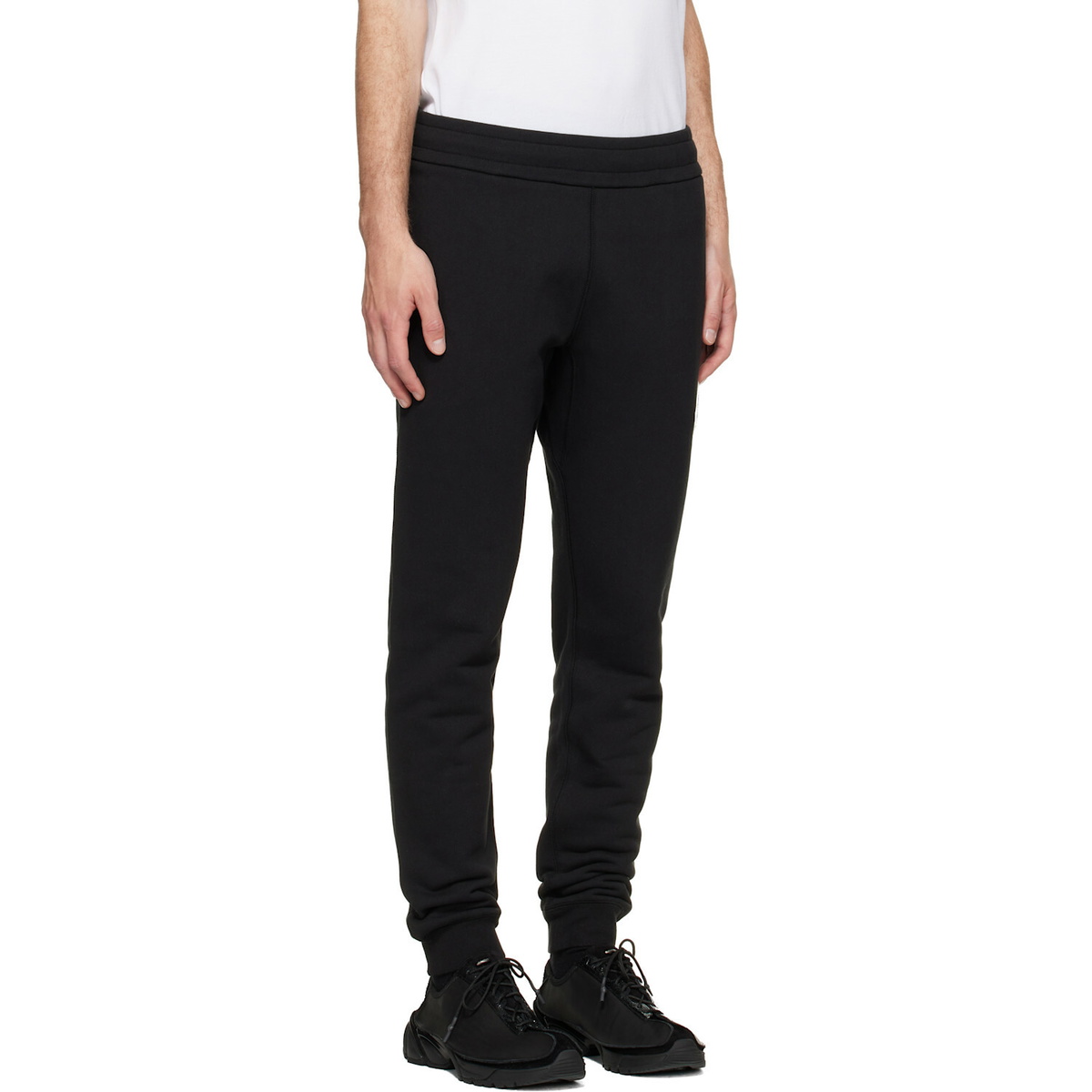 Moncler Black Drawstring Sweatpants