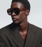 Loewe Round Spoiler aviator sunglasses