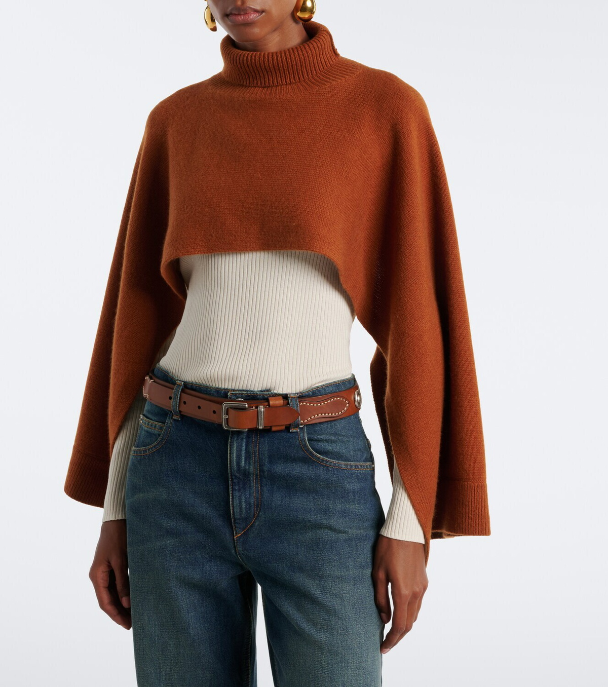 Isabel Marant Marina wool and cashmere poncho