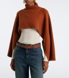Isabel Marant Marina wool and cashmere poncho