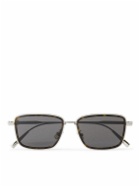 Dior Eyewear - DiorBlacksuit S9U Silver-Tone and Tortoiseshell Acetate D-Frame Sunglasses