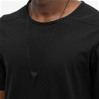Rick Owens Men's Trunk Charm Necklace in Black