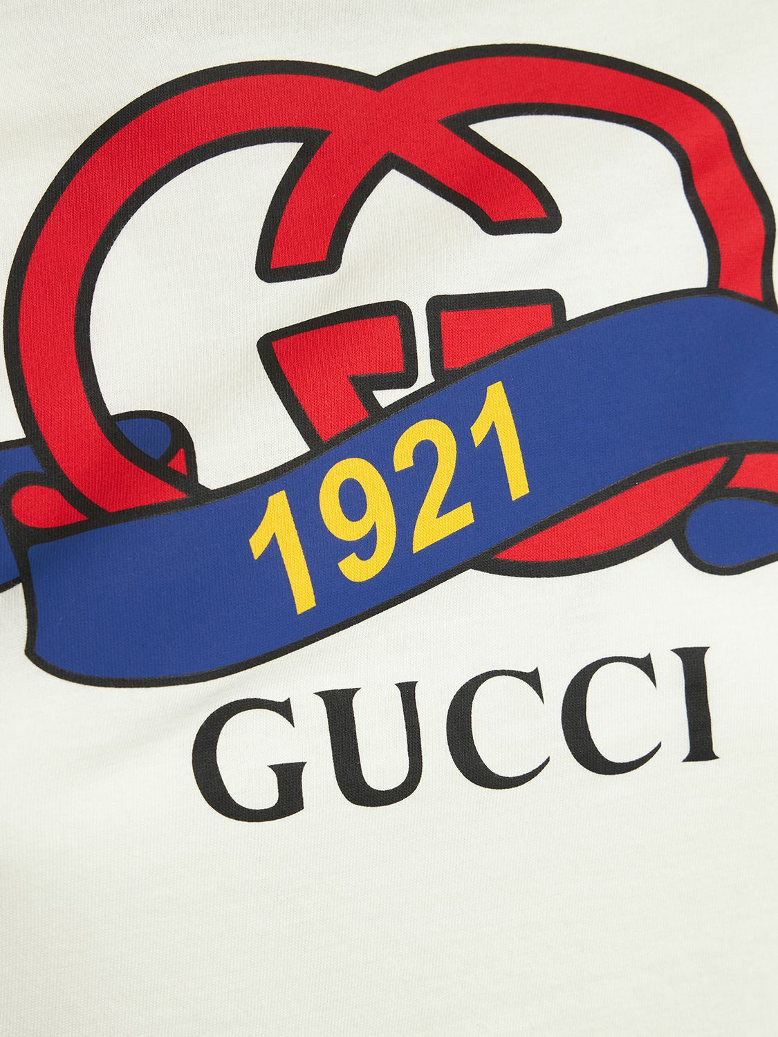 GUCCI - Cotton Jersey T-shirt