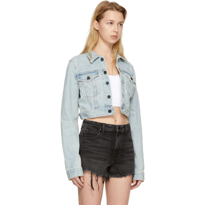 T by alexander wang clearance denim jacket