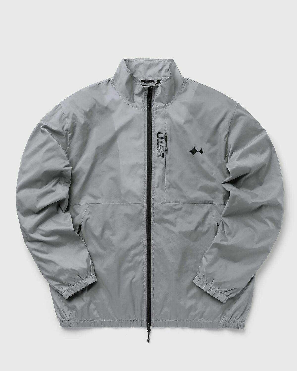 Bstn Brand Track Jacket Grey - Mens - Track Jackets