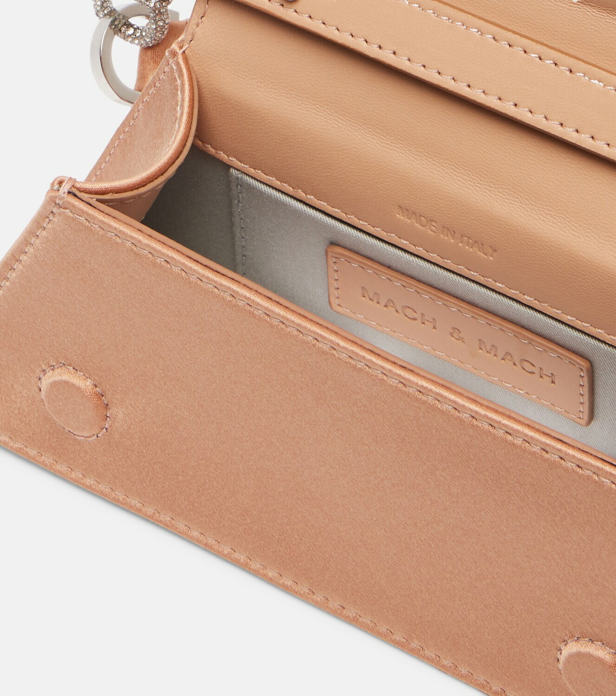 Mach & Mach Samantha Small satin shoulder bag