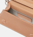 Mach & Mach Samantha Small satin shoulder bag
