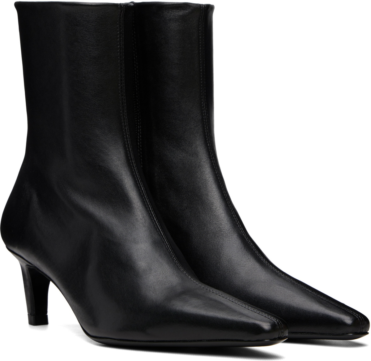 JUDE Black Cave Ankle Boots