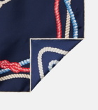 Prada Printed silk twill scarf