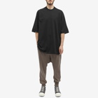 Rick Owens DRKSHDW Men's Jumbo T-Shirt in Black