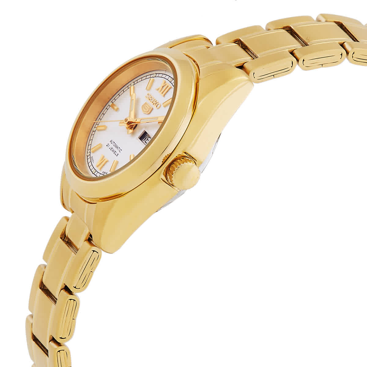 Seiko Seiko 5 Automatic White Dial Ladies Watch SYMK30K1