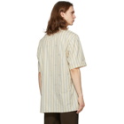 Gucci Off-White G Stripe Short Sleeve Shirt