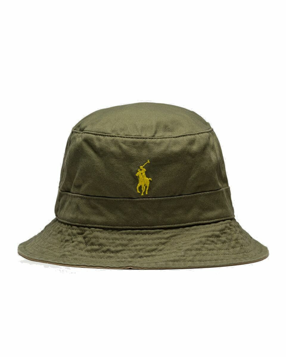 Photo: Polo Ralph Lauren Loft Bucket Hat Green - Mens - Hats
