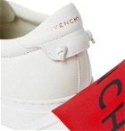 Givenchy - Urban Street Logo-Print Leather Slip-On Sneakers - White