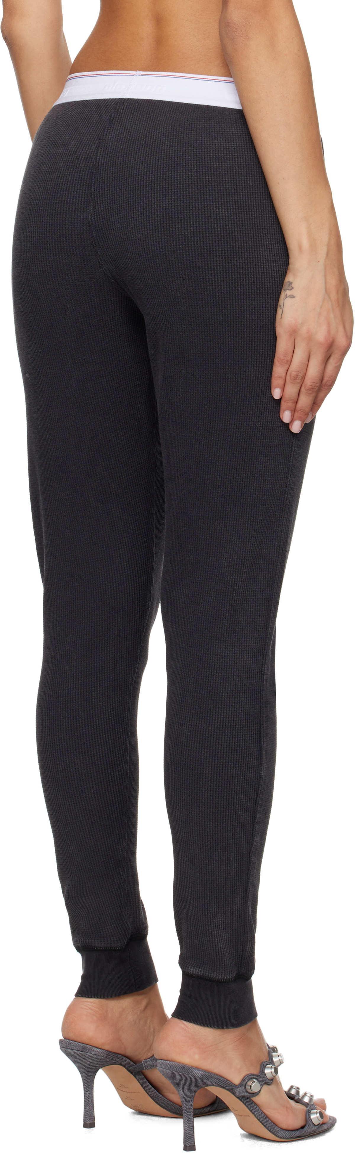 Alexander Wang Black Jogger Lounge Pants