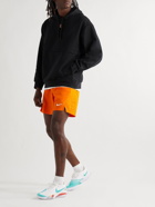 Nike Tennis - NikeCourt Logo-Appliquéd Cotton-Blend Jersey Hoodie - Black