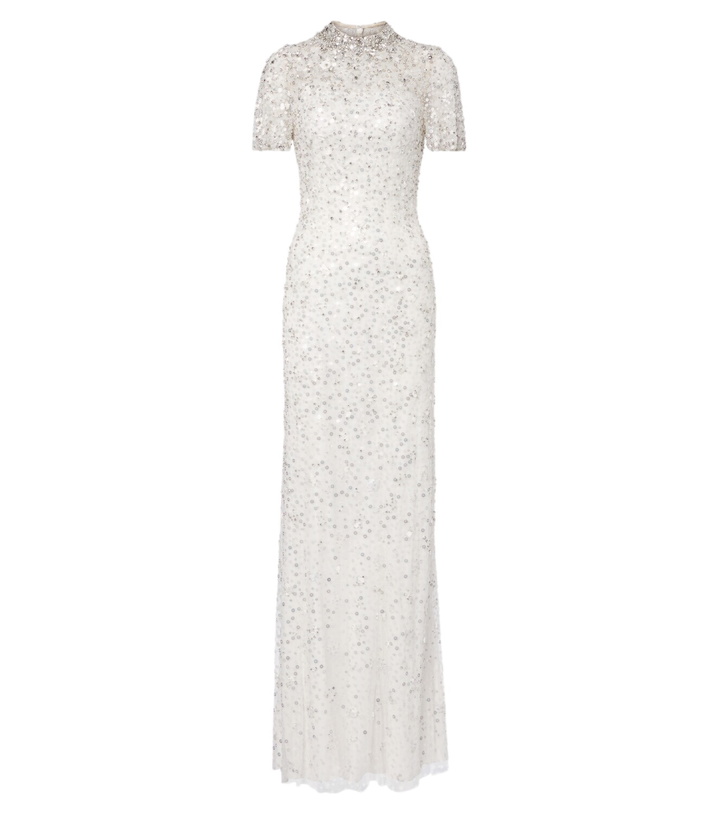 Photo: Jenny Packham Orchid embellished gown